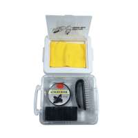 Custom European style shoe polish kit shoe wax kit with OEM service